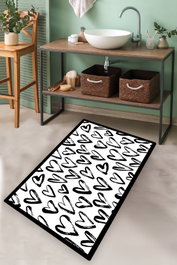 Mijölnir Alfombrilla de Baño Small Heart Multicolor